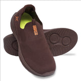 Brown Fly Knitted Running Sneakers NSK-007