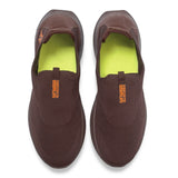 Brown Fly Knitted Running Sneakers NSK-007