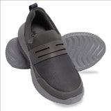 Grey Fly Knitted Running Sneakers NSK-0020