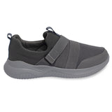 Grey Fly Knitted  Strap Running Sneakers NSK-001/AS0001