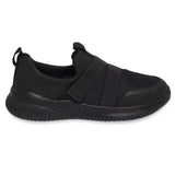 Black Fly Knitted Strap Running Sneakers NSK-0019/AS0001