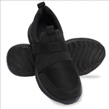 Black Fly Knitted Strap Running Sneakers NSK-0019/AS0001