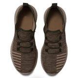 Olive Lace Knitted Running Sneaker NSK-0035