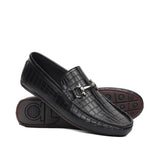 Crocodile Embossed Loafer LS11