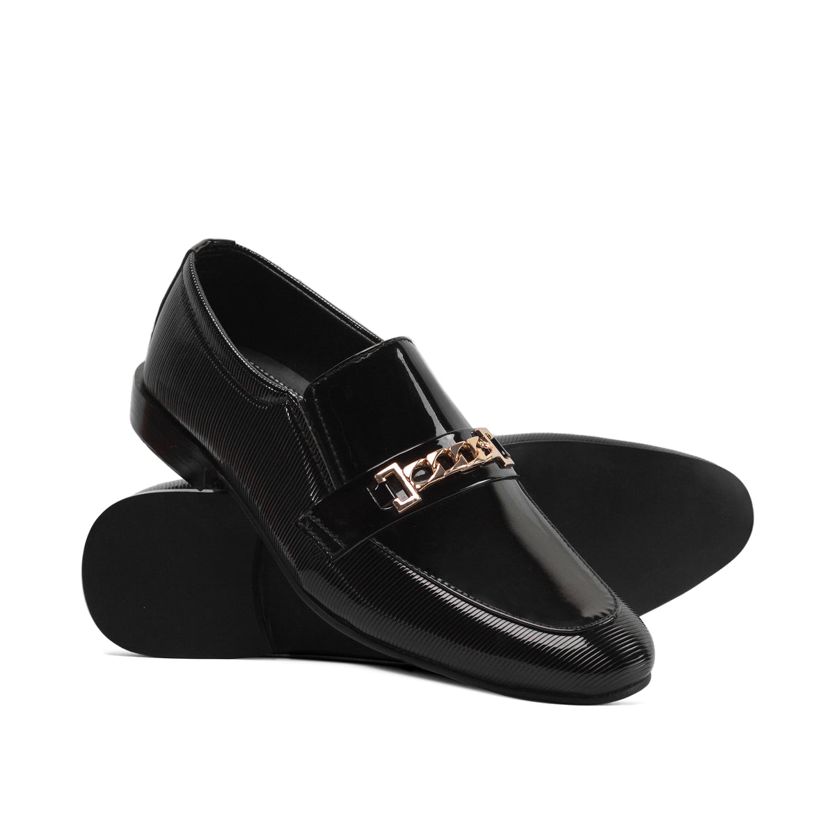 Formal Black Patent Shoe FT02