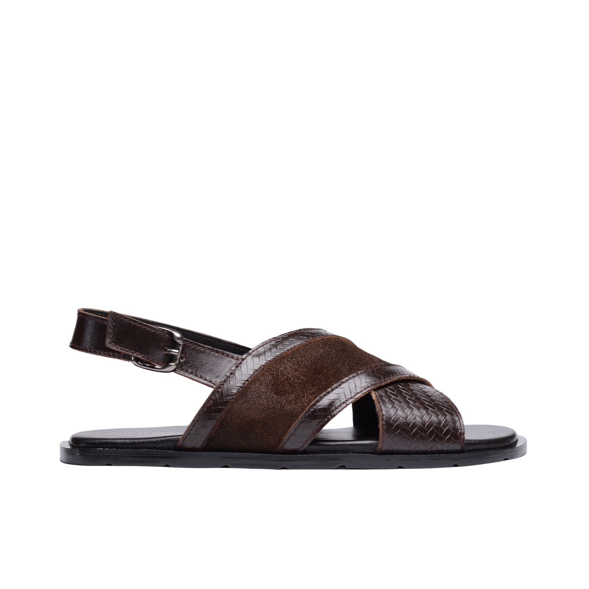Brown Suede Sandal DZ33