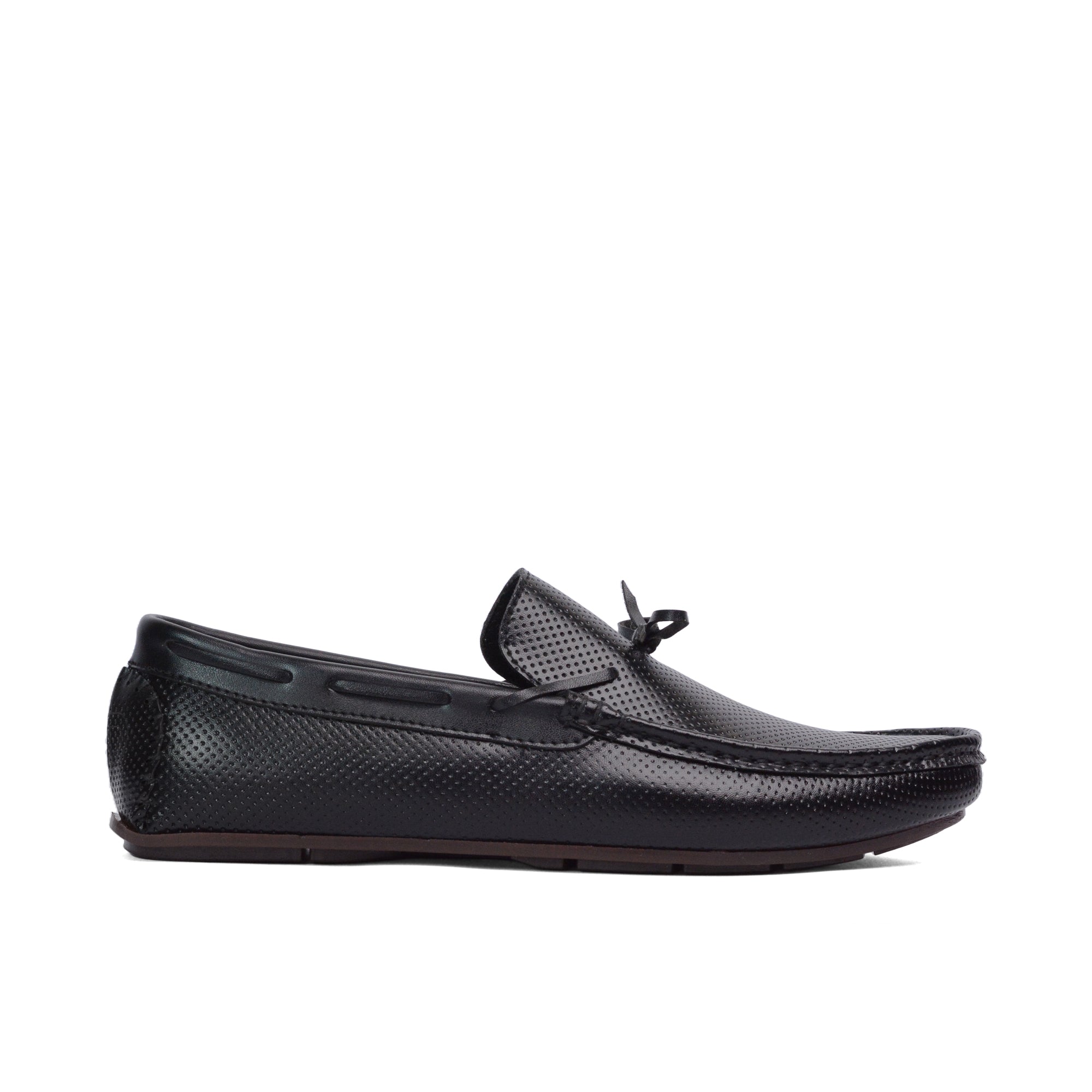 Black Dotted Loafer LS21