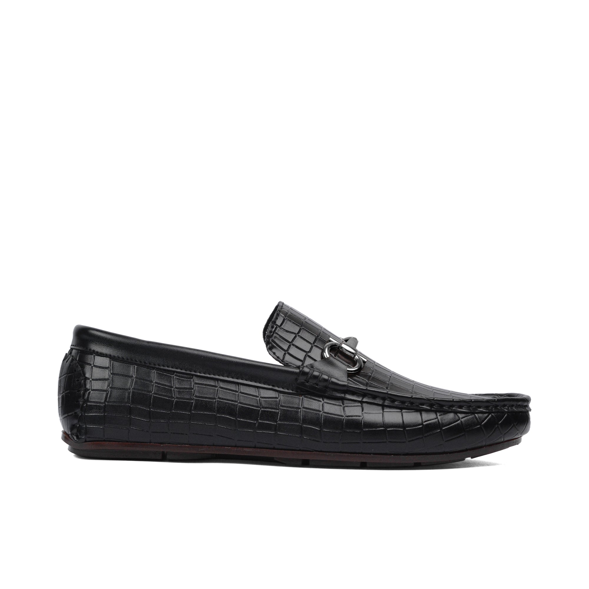 Crocodile Embossed Loafer LS11