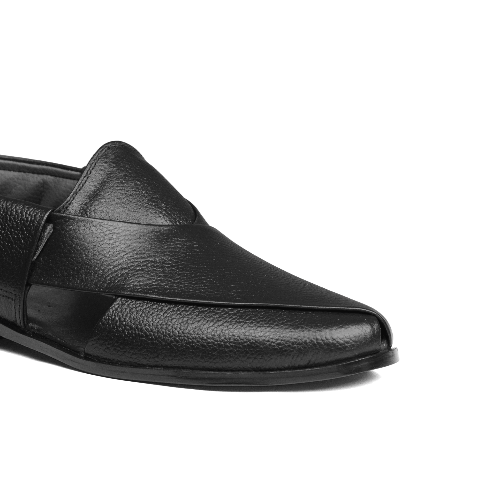 Black Mild Peshawari Chappal DZ09