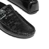 Black Patent Loafer LS84