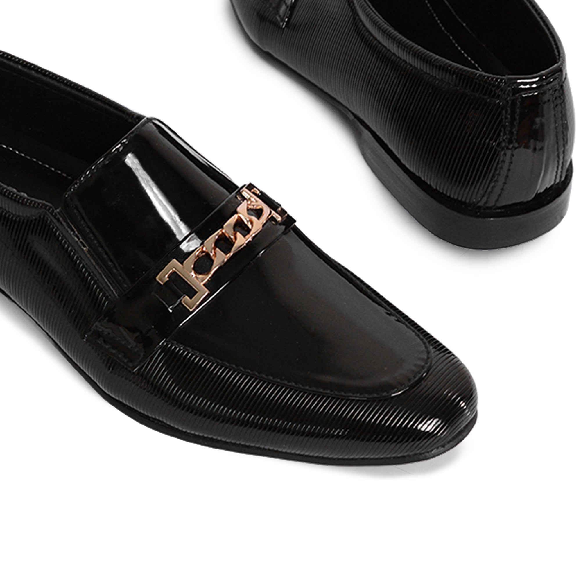 Formal Black Patent Shoe FZ23