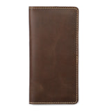 Dark Brown Long Wallet