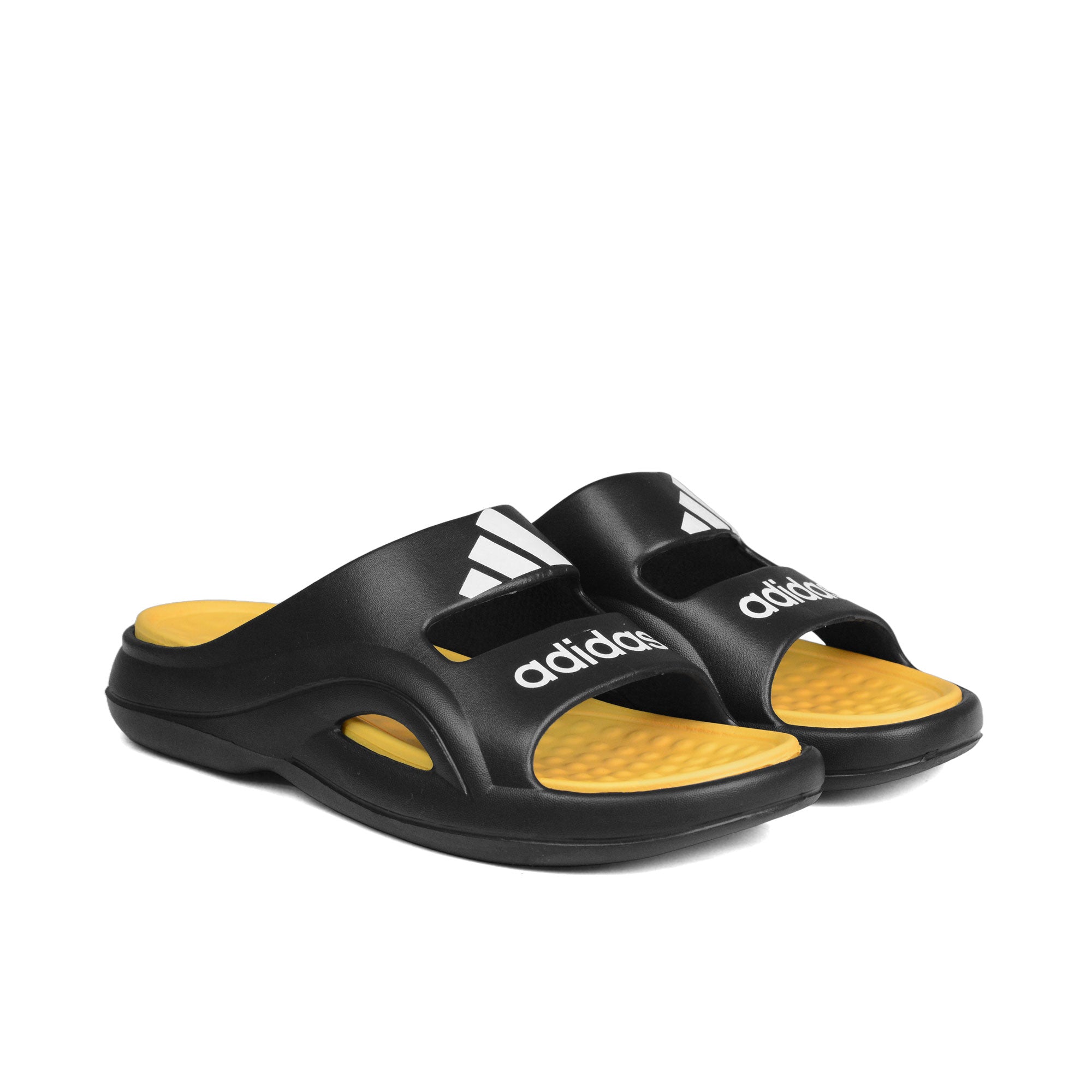 Black & Yellow Slide Slipper XM10