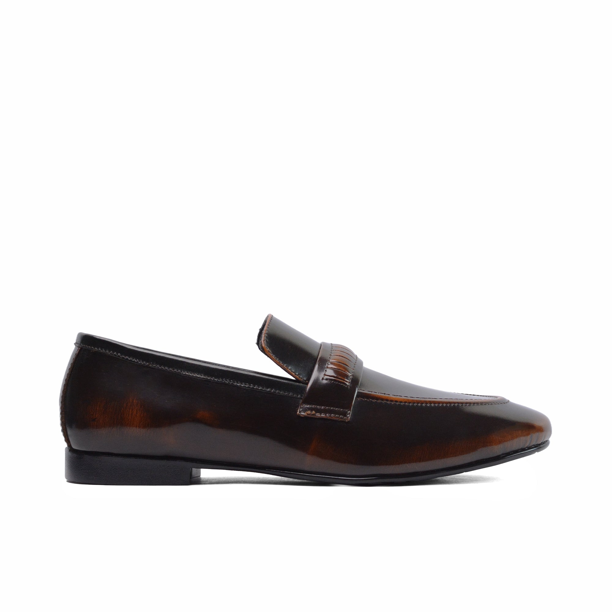 Classic Brown Two Tone Shoe PJ10