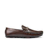Dark Brown Patent Loafer LS41