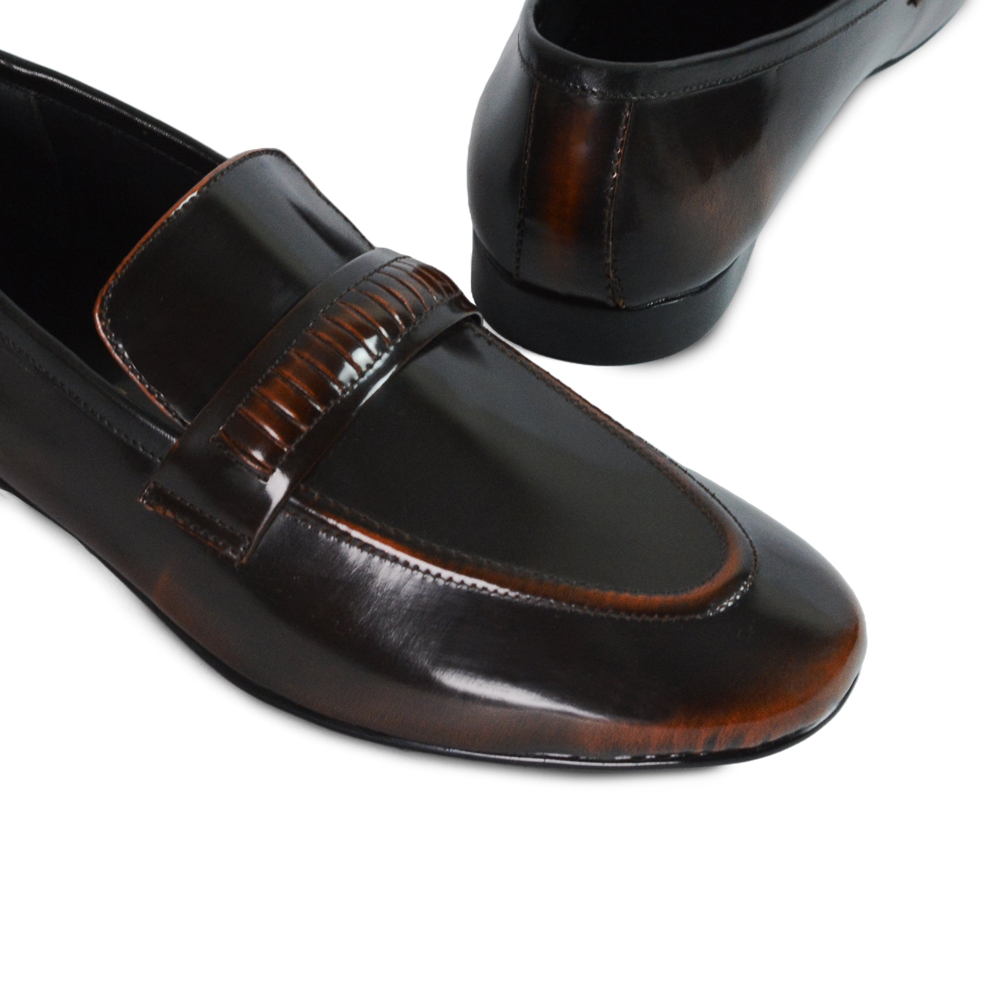 Classic Brown Two Tone Shoe PJ10