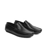 Black Spade Patent Loafer LS72