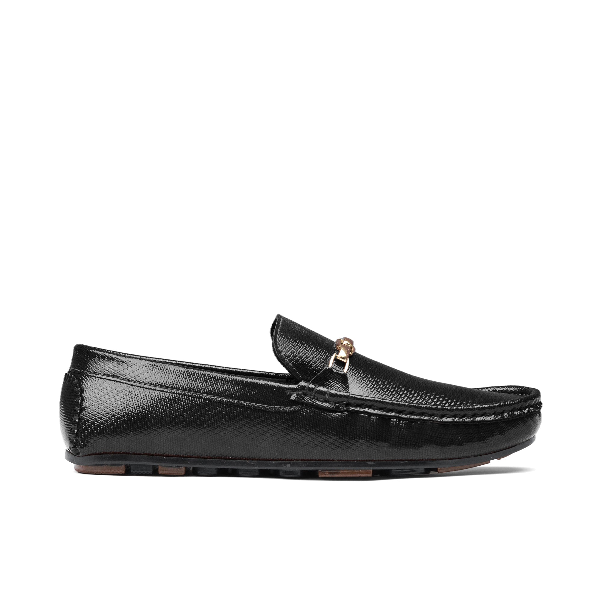 Black Patent Loafer LS35