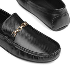 Black Patent Loafer LS35
