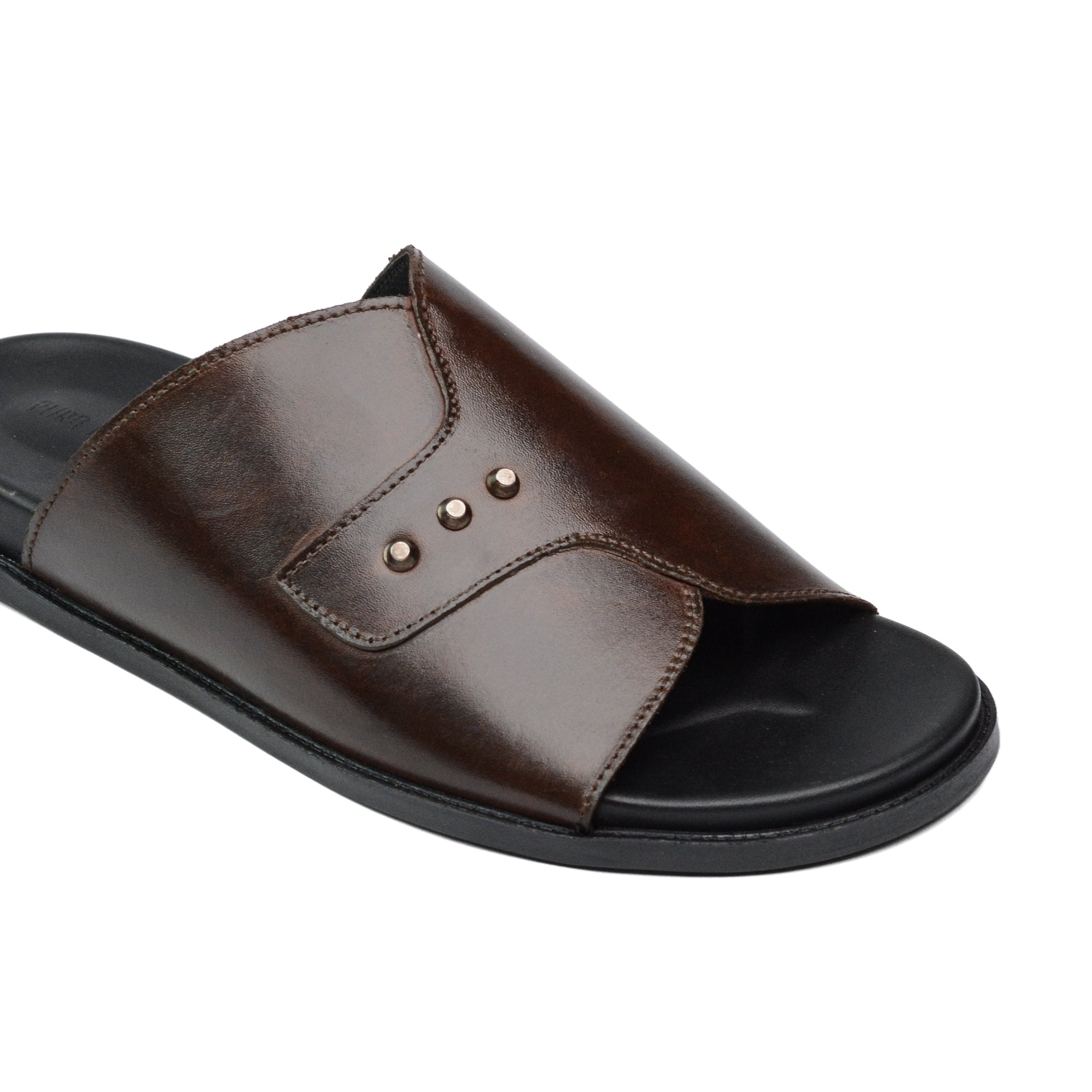 Dark Brown Elegant Slipper SJ03