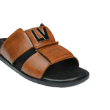 Brown Buckle Slipper SA44