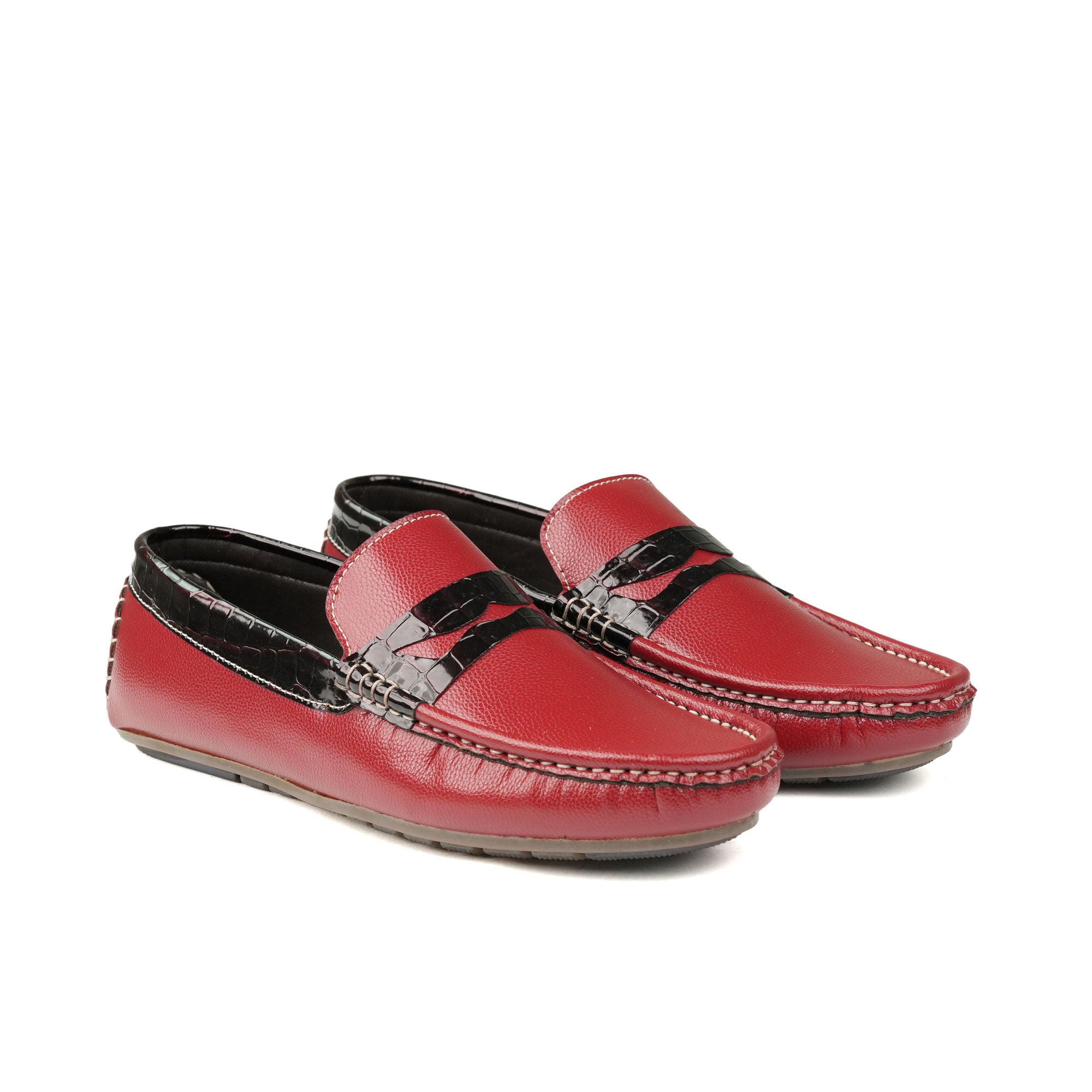 Red Strap Loafer LS69