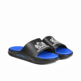 Black & Blue Slide Slipper XM07