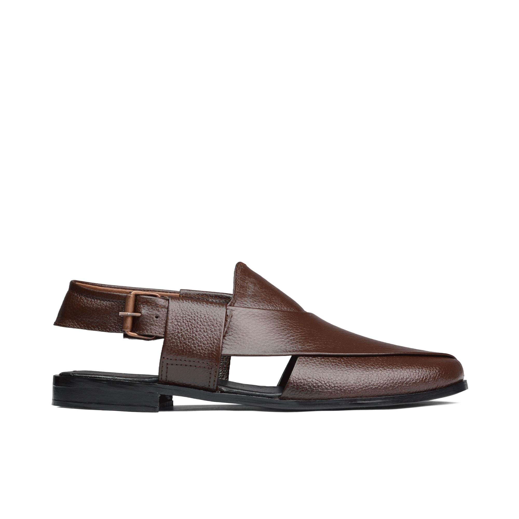 Brown Mild Peshawari Chappal DJ02