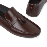 Dark Brown Tassel Loafer LS01