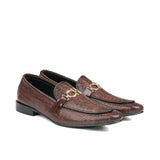 Brown Signature Buckle Shoe FZ17