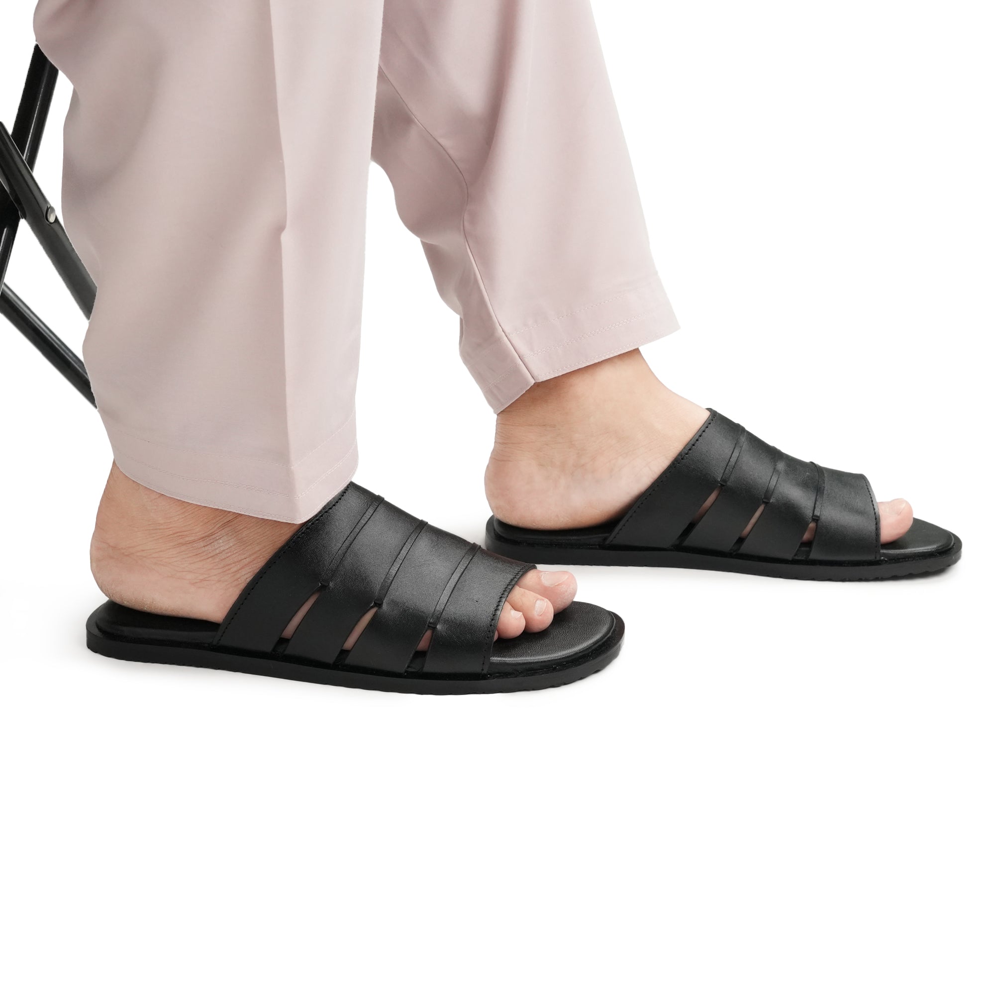 Black Classic Slipper SA41