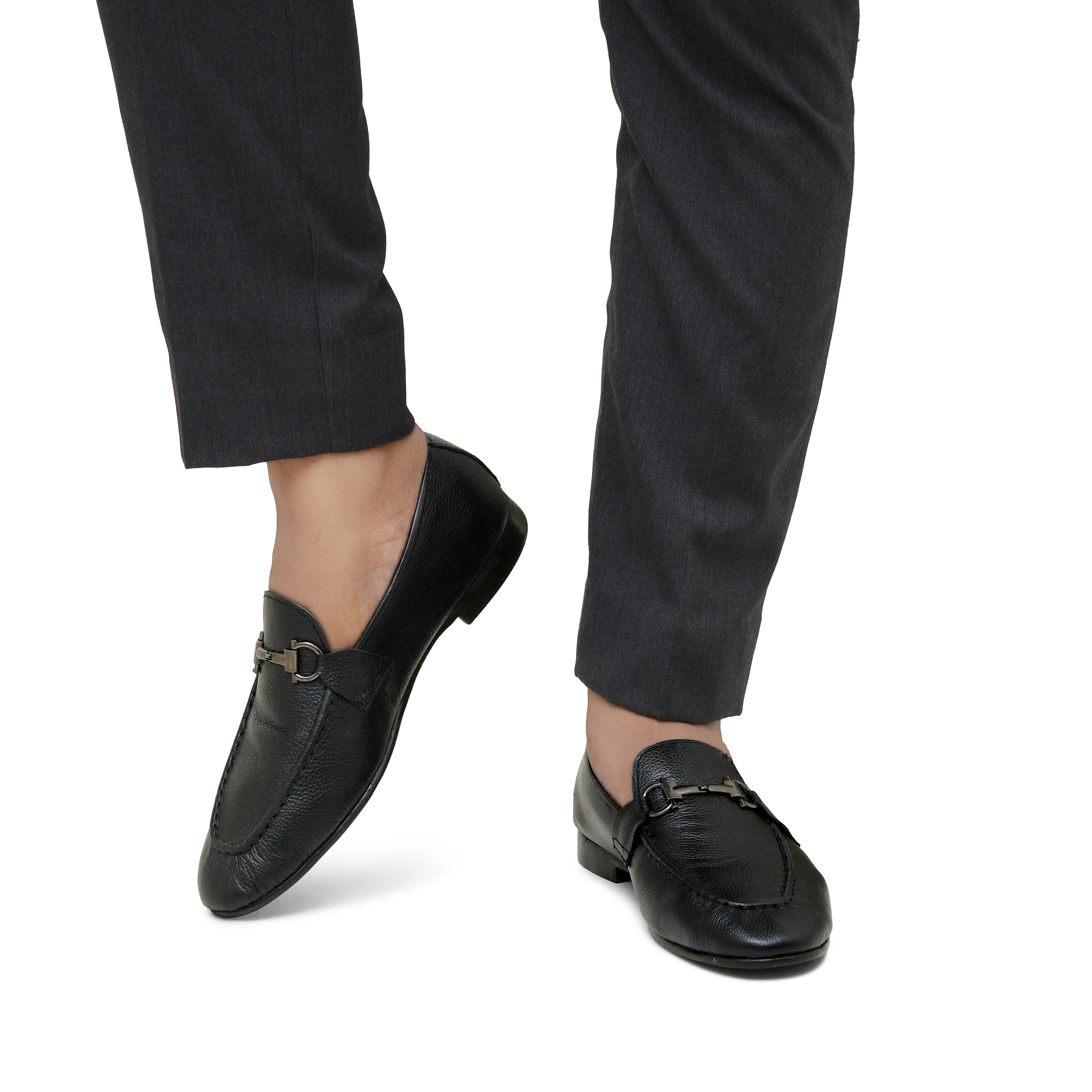 Black Stallion Leather Shoes PA31