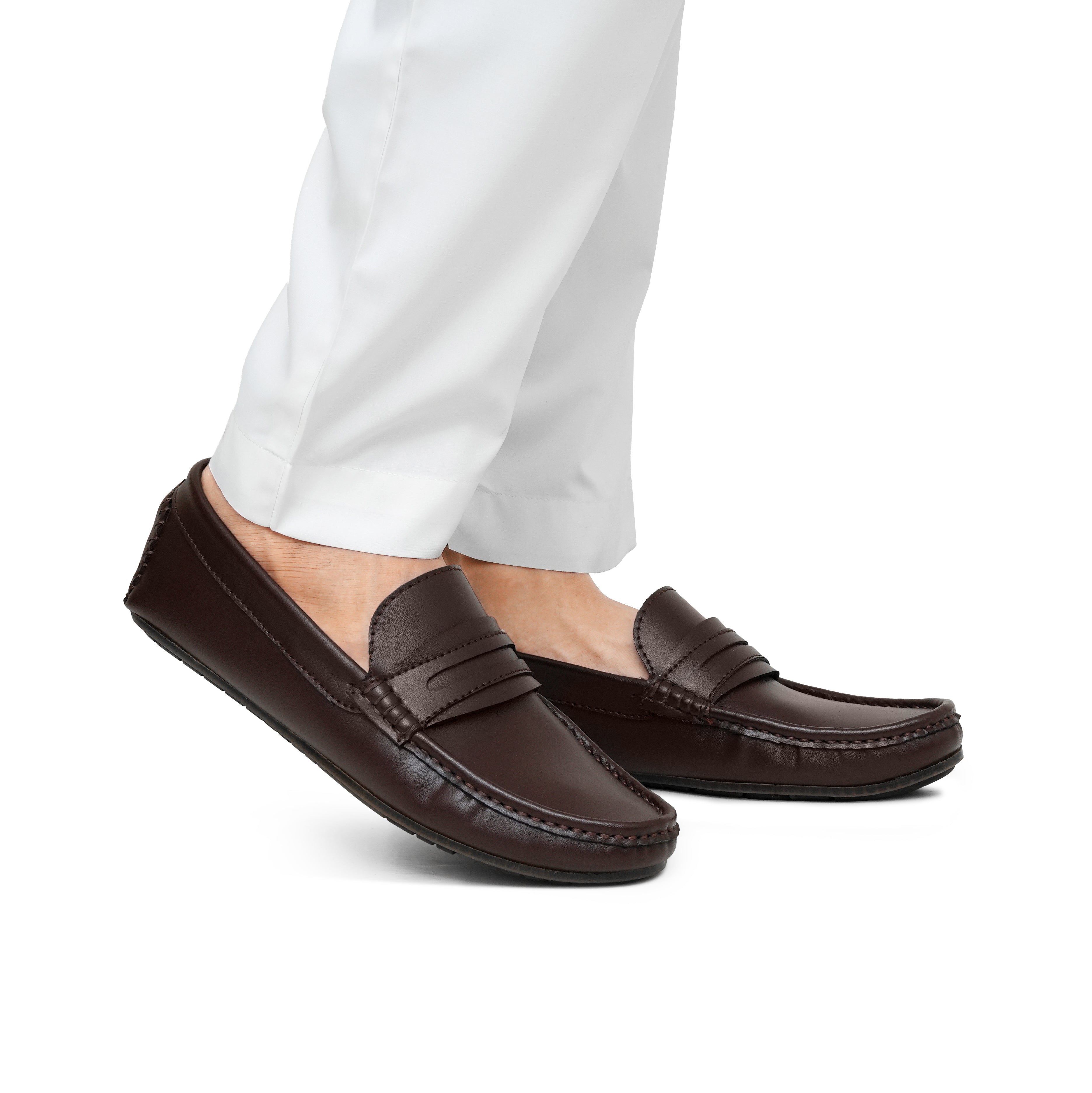 Burgundy Elegant Loafer LS22