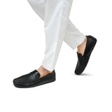 Black Woven Loafer LS26