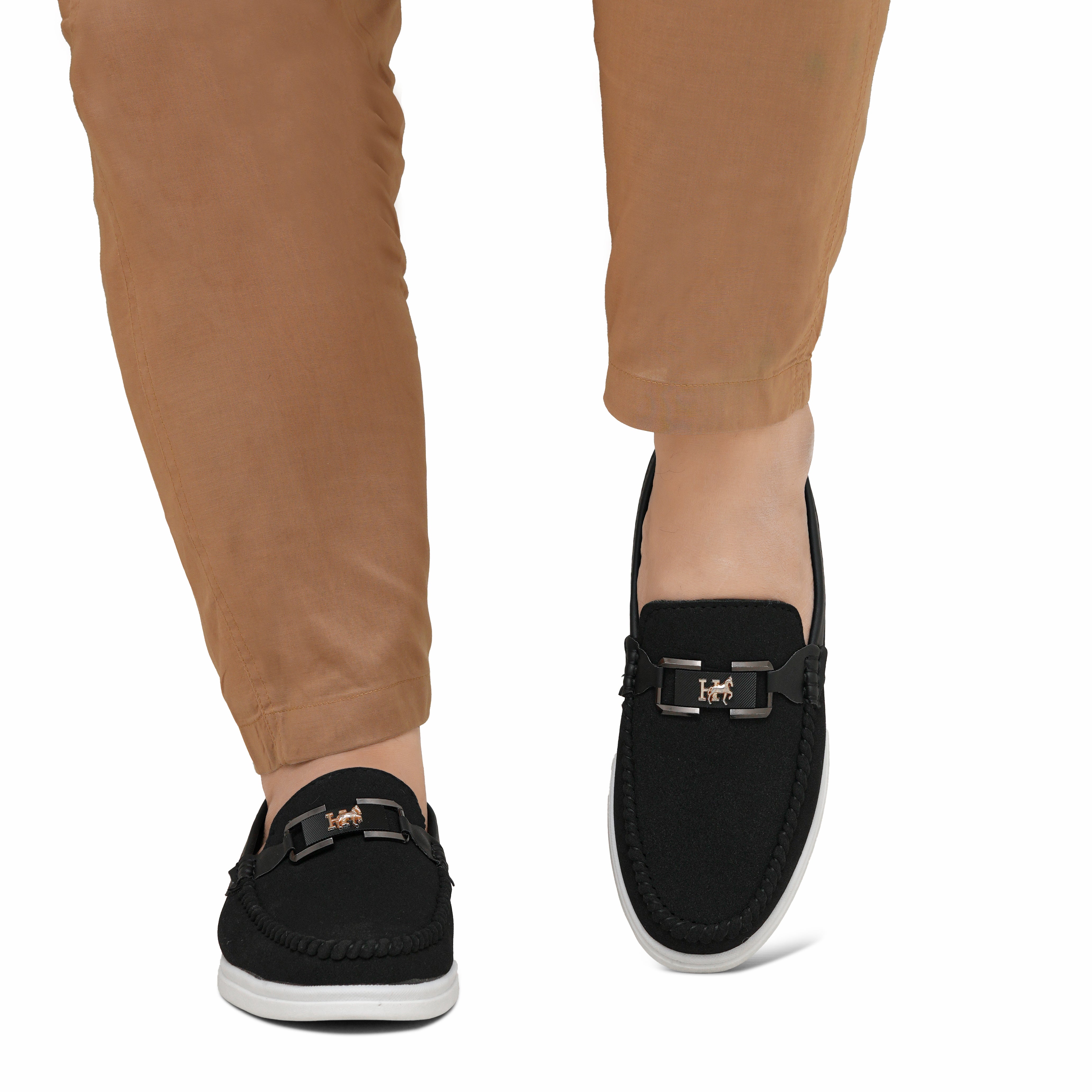 Black Suede Shoe La10