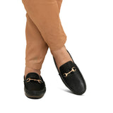 Black Elegant Mild  Loafer LS98