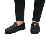 Classic Brown Textured Shoe FZ55