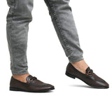 Brown Leather Shoe PJ21