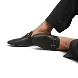 Brown Elegant Folding Shoe PA67