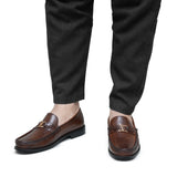 Classic Brown Mild Embossed Shoe FZ59