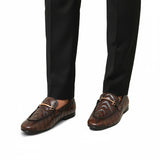 Brown Leather Shoe PJ05