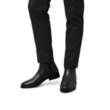 Black Zip Chelsea Boots PD04
