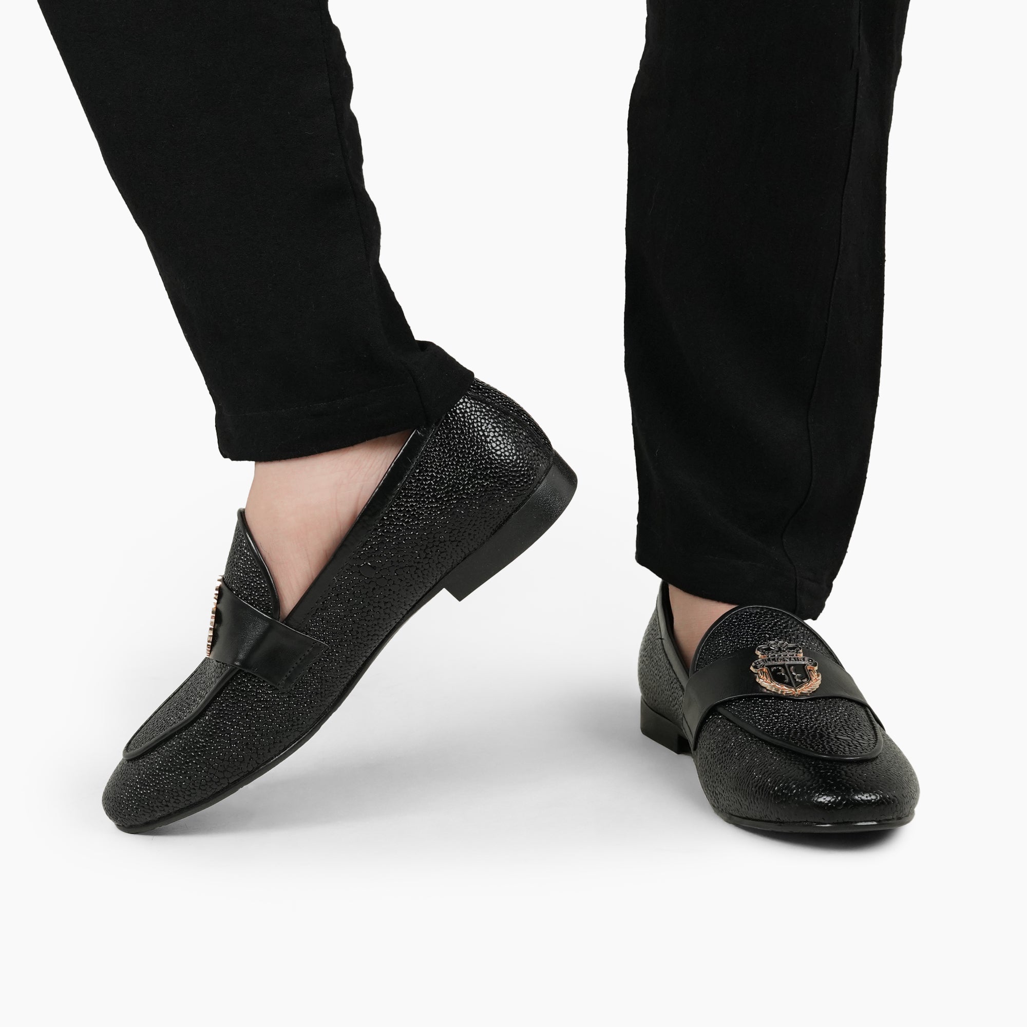 Black Patent Mild Shoe PJ04