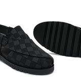 Black Check Sandal DZ23