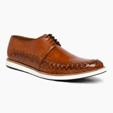 Men Formal Handmade Leather Woven With Imported Sole Shoe