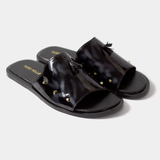 Men Slipper Premium Black Shade Patent SLP2011