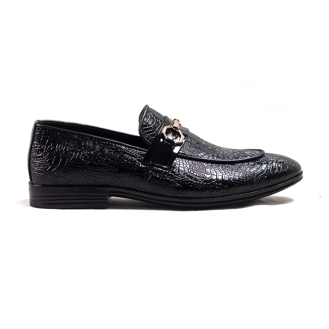 Black Alligator Shoe FJ09