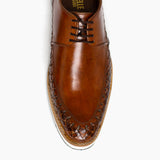 Men Formal Handmade Leather Woven With Imported Sole Shoe