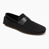 Black Suede Loafer LS25