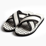 Men Slippers Flip Flop Comfortable White X2